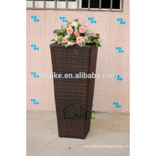 2014 the latest high quality rattan flower vase